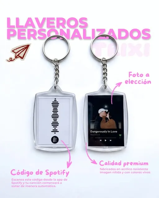 Llaveros personalizados